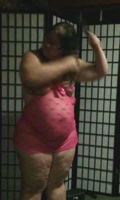 Sexy BBW Mulher Seios Pequenos