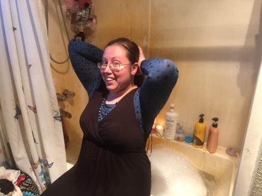 BBW Amanda - Hora do banho