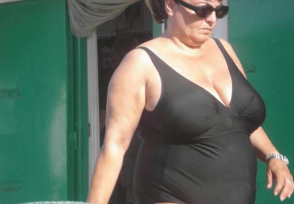 Euter Show am Strand