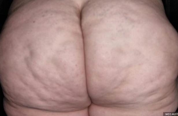 Bundas grandes com celulite me deixam com tesão