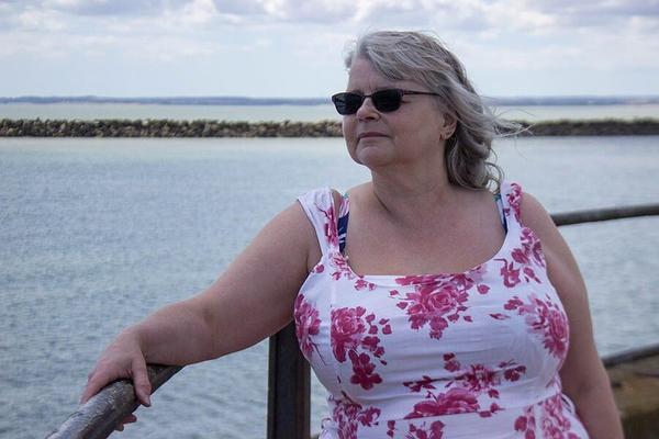 Sexy amador BBW avó