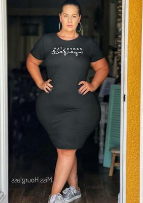 MissHourglass Sexy Beauty BBW fotos quentes misturadas