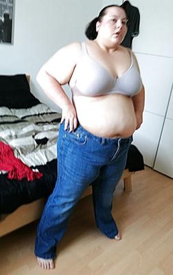 Amador BBW puta Melanie mudando e exposta