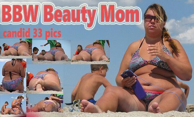 BBW Beauty Mom candid