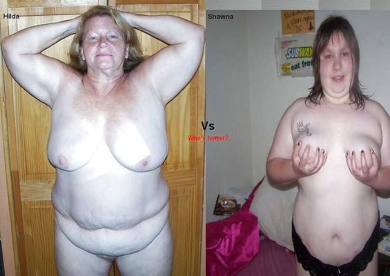 Comentário de Shawna x Hilda BBW para decidir o vencedor