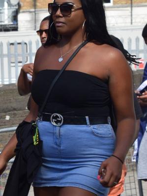 Ébano BBW Belezas 122 (Mulheres Negras Candids)