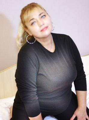 BBW reife russische Blondine Elena aus Sankt Petersburg