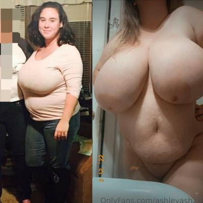 BBW Énormes seins Brit