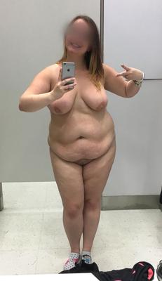 BBW обнаженные селфи