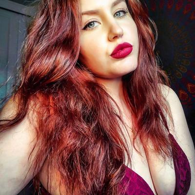Aura Big Ass Big Boobs Redhead BBW модель смешанные горячие выстрелы