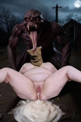 BBW Monster Cumwhore