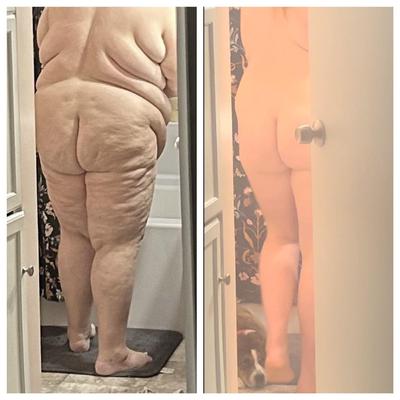My Ssbbw wife left and my bbw sd right