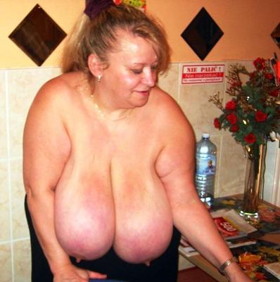 Beata, Polish granny with huge tits