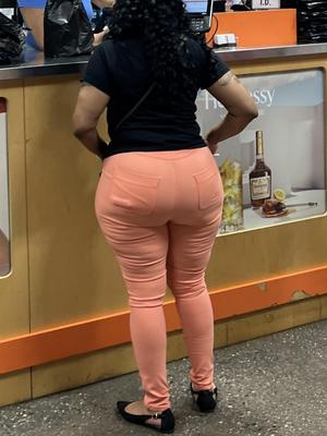 Orange Pants