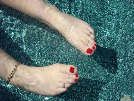 My gilf in the hot tub