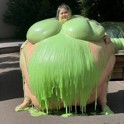 Blobs viscosos