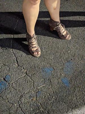 Wife in her new heels for your NL comments