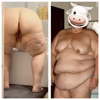 My prize ssbbw cow and my favorite little bbw piggy