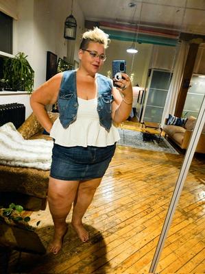 Wild goth bbw esposa adora ser nua