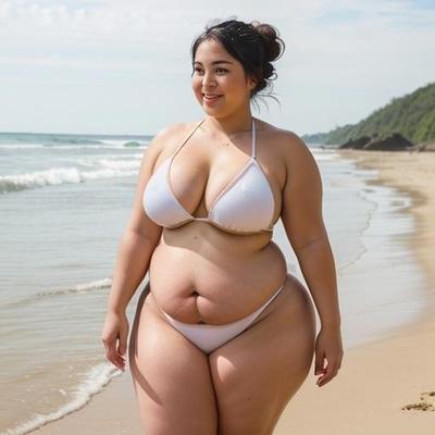 Mujeres en traje de baño