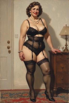 Mature Full Figured Ladies 