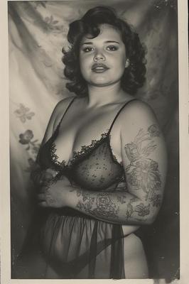 S Pin-up de tatouage