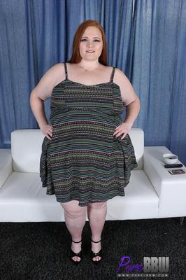 SSBBW Джули Джинджер Красная Голова красавица