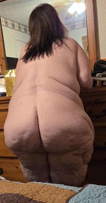 BBW Fat Ass und Cellulite Oberschenkel