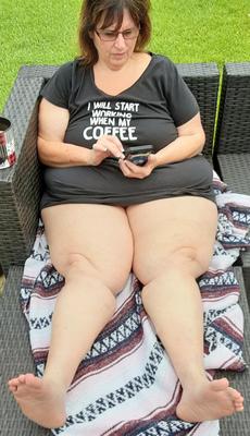 Pieds sexy de la femme bbw